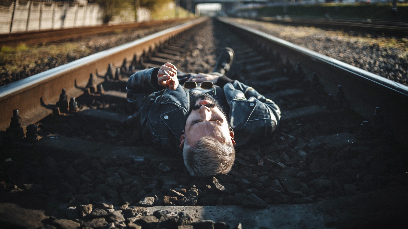 Vlad - My, railway station, Rails, The photo, Longpost