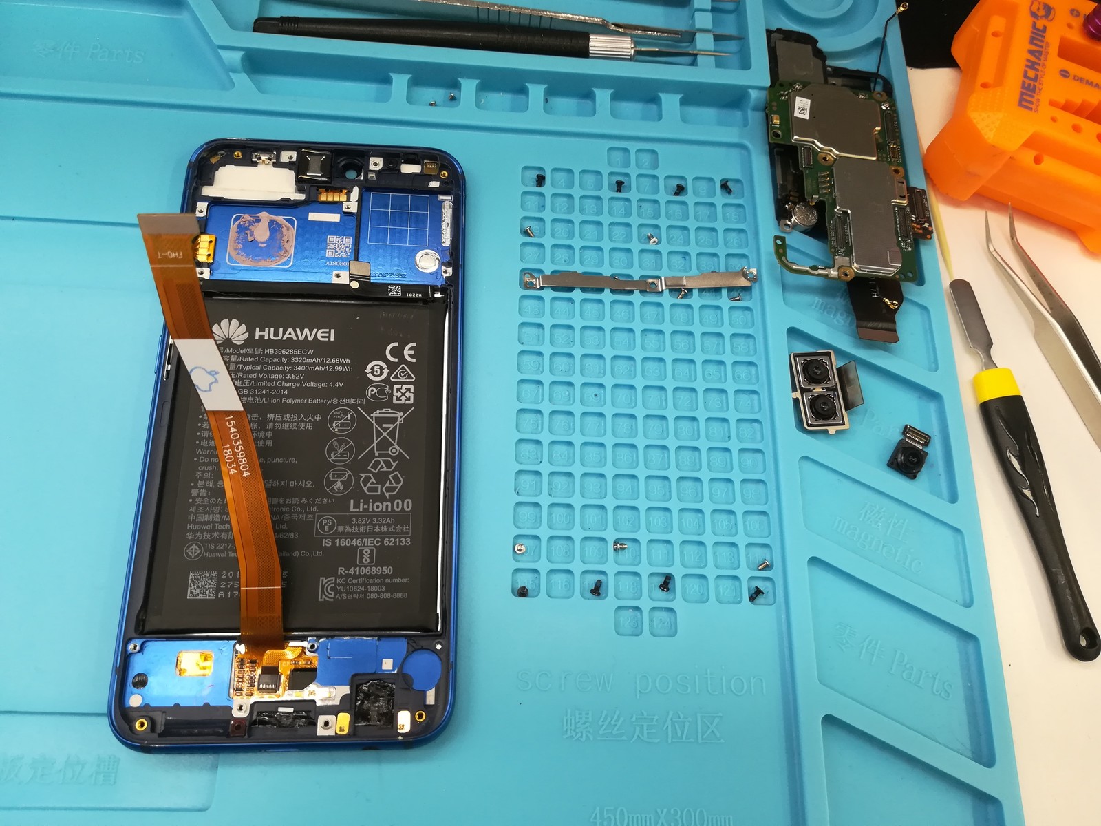 Module replacement for Honor 10 - My, Repair of equipment, Service center, Honor 10, Longpost