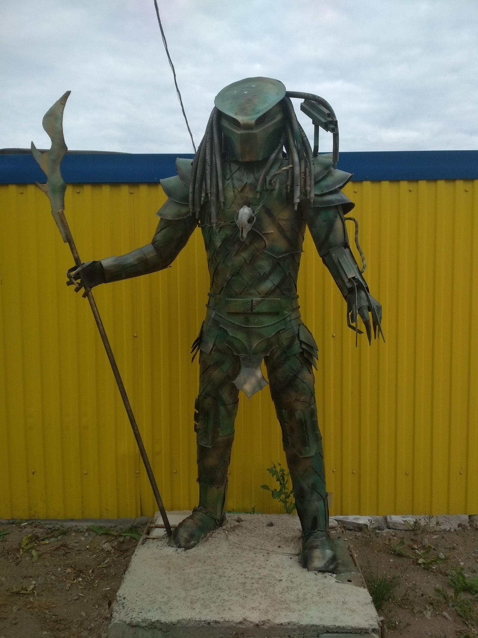 predator - My, Predator, The statue, Sculpture