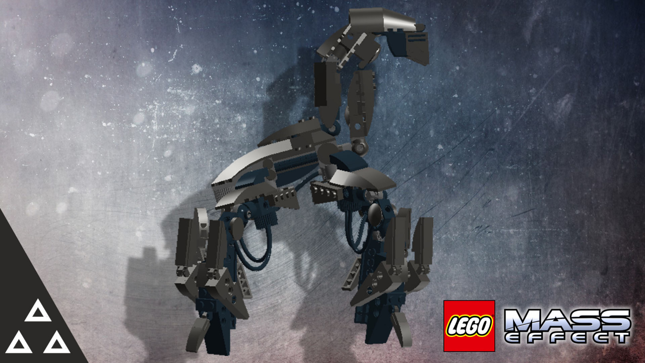 Lego Mass Effect Colossus Geth / tank geth (Lego Mass Effect Colossus Geth) - My, Lego, Mass effect, Games, Toys, Tanks, Colossus, Gets, Longpost