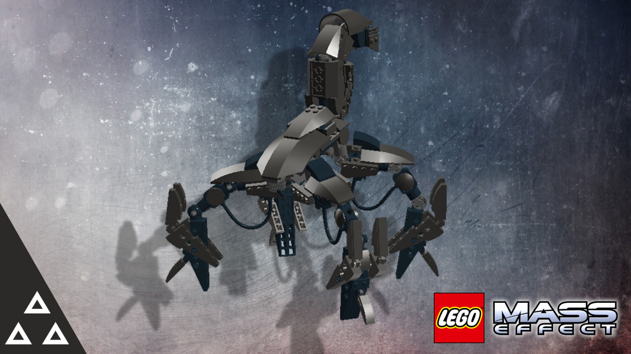 Lego Mass Effect Colossus Geth / tank geth (Lego Mass Effect Colossus Geth) - My, Lego, Mass effect, Games, Toys, Tanks, Colossus, Gets, Longpost
