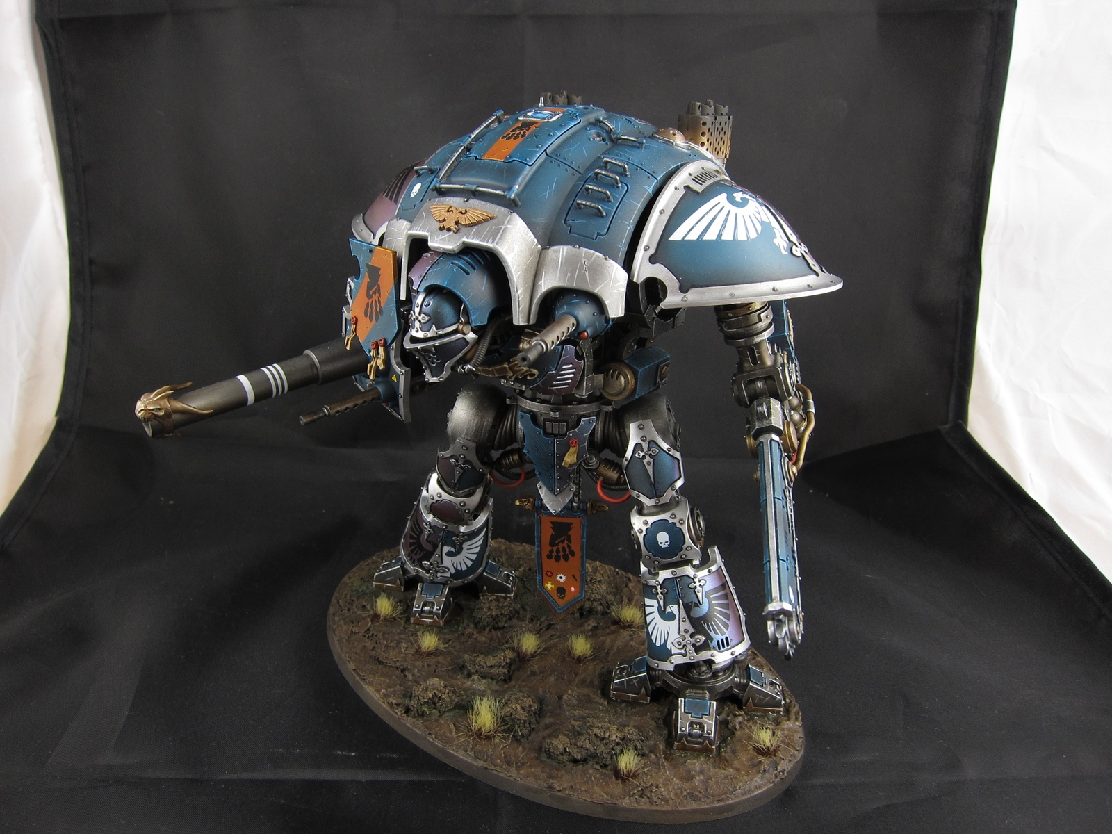 Imperial Knight Paladin - Моё, Warhammer 40k, Imperial Knight, Паладин, Wh miniatures, Длиннопост