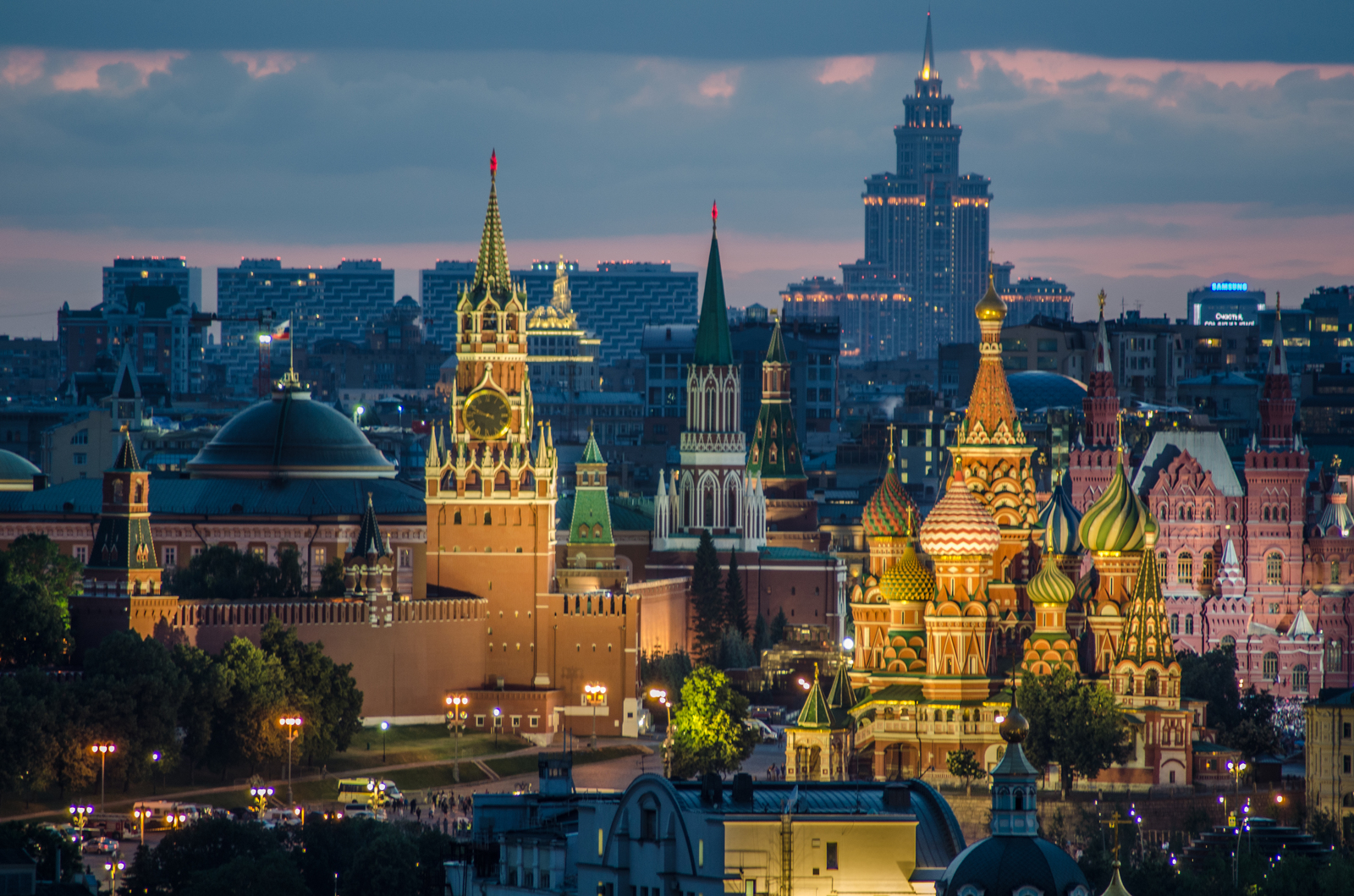 Sunset over the capital - The photo, Nikon, Sunset, Moscow, Longpost