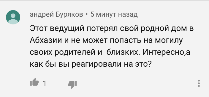 Named the possible reason for the antics of the Georgian journalist - Politics, Georgia, Insult, Vladimir Putin, Provocation, Giorgi Gabunia