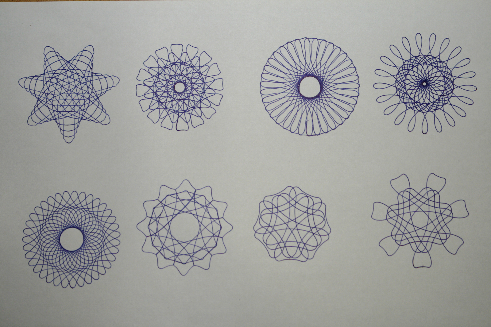 Spirograph - My, Toys, Spirograph, Cycloid, Pen drawing, Perfectionism, Longpost