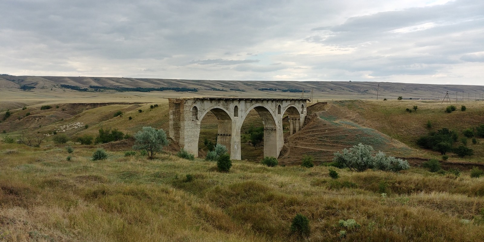 Руины железной дороги. - Моё, Железная Дорога, История, Мост