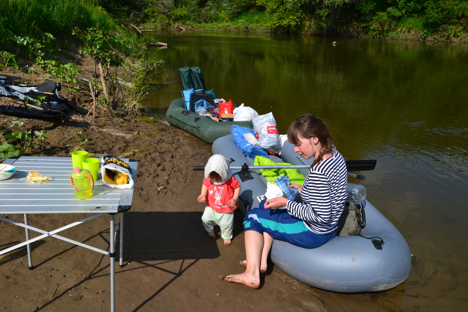 Rafting on the river Sok (Samara region) - My, Alloy, Family, Samara Region, Nature, Longpost, Tourism, Water tourism