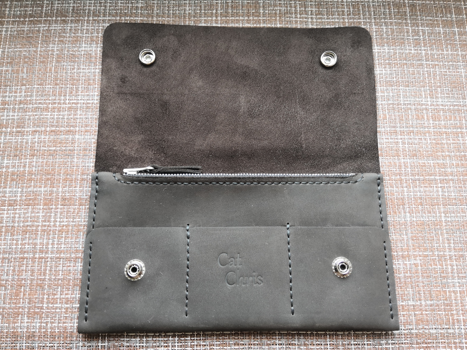 My crafts part 2 - My, Leather, Wallet, Handmade, Leather craft, Longpost