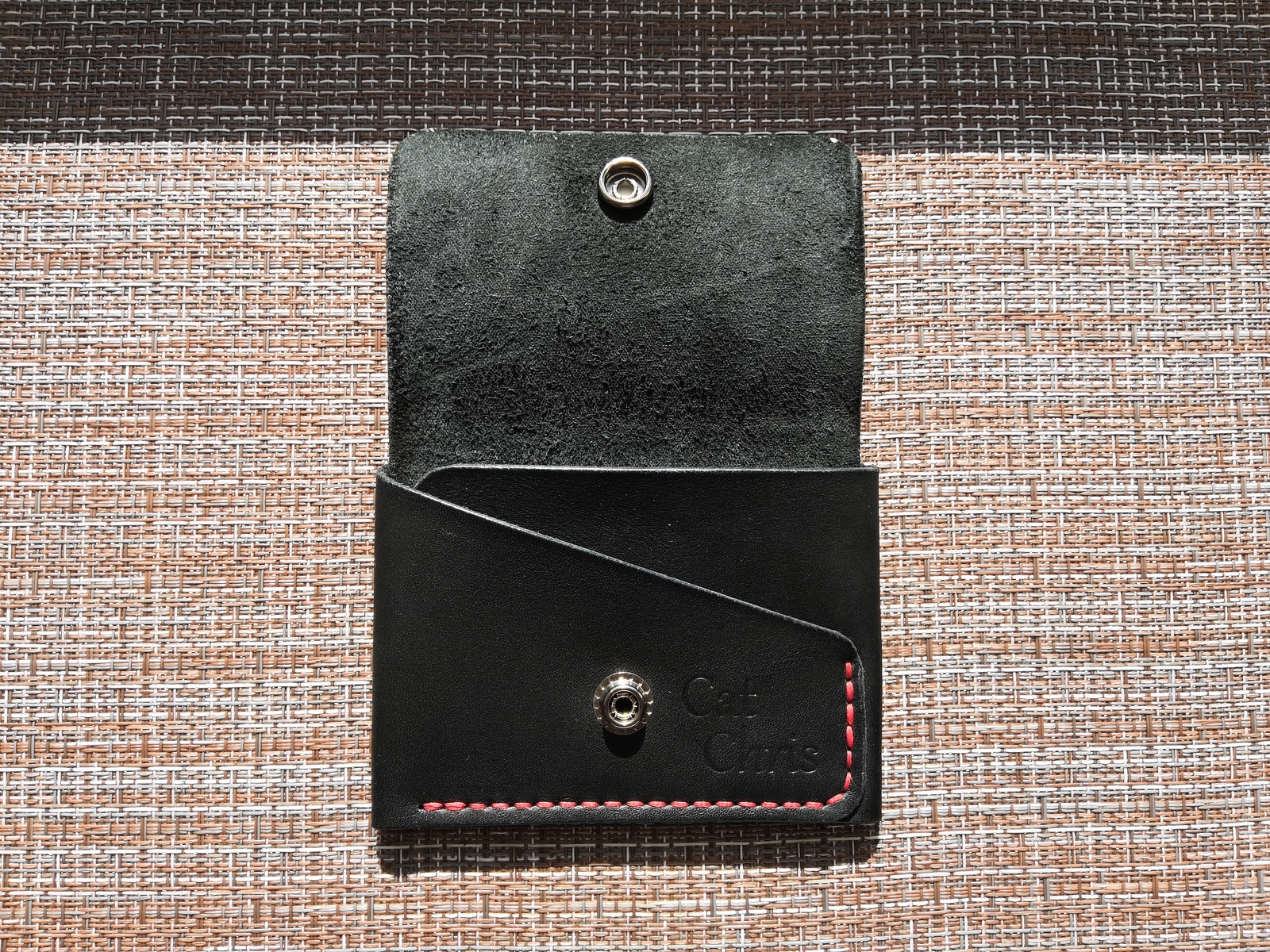 My crafts part 2 - My, Leather, Wallet, Handmade, Leather craft, Longpost