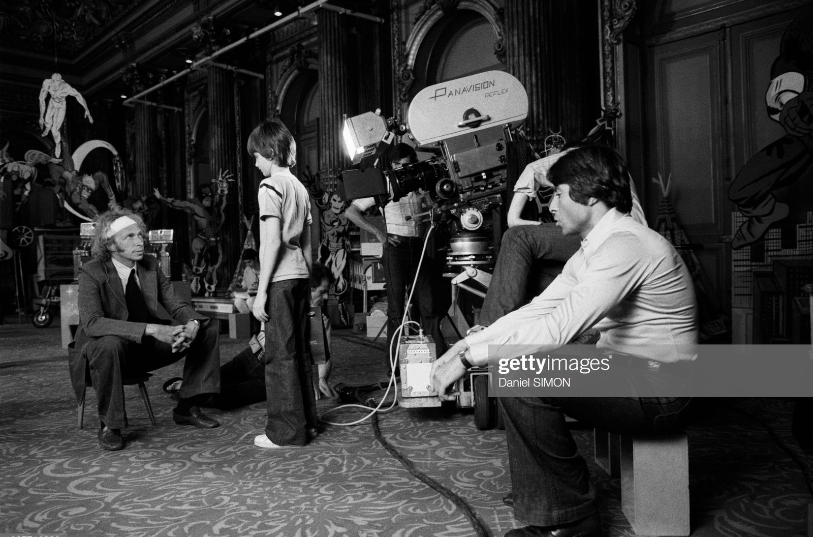 Behind the scenes of famous French films - Movies, French cinema, Classic, Behind the scenes, Photos from filming, Longpost, Celebrities