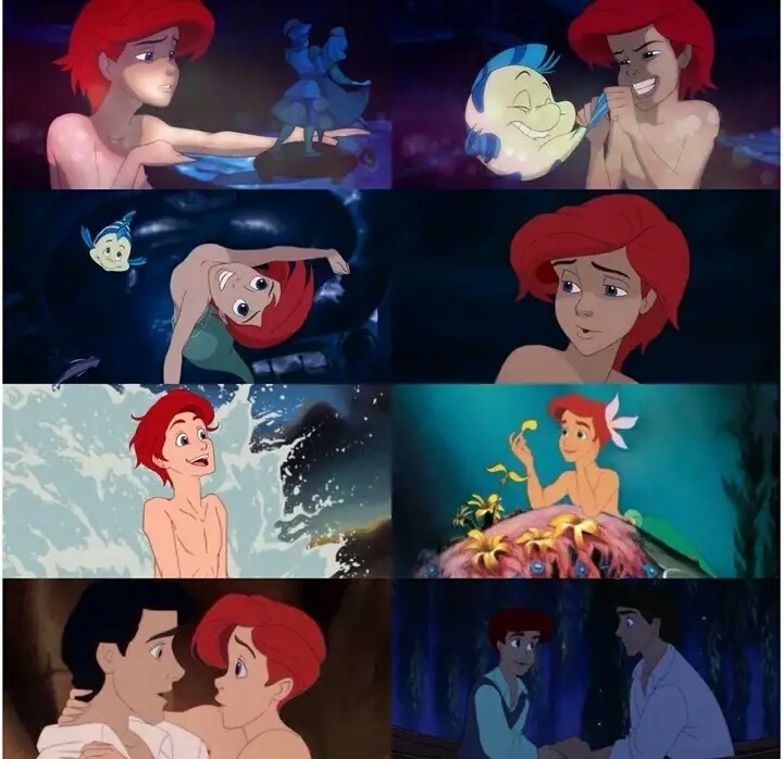 Tolerance brings... - the little Mermaid, Ariel, LGBT, Cartoons, Walt disney company, Rule 63, Tolerance