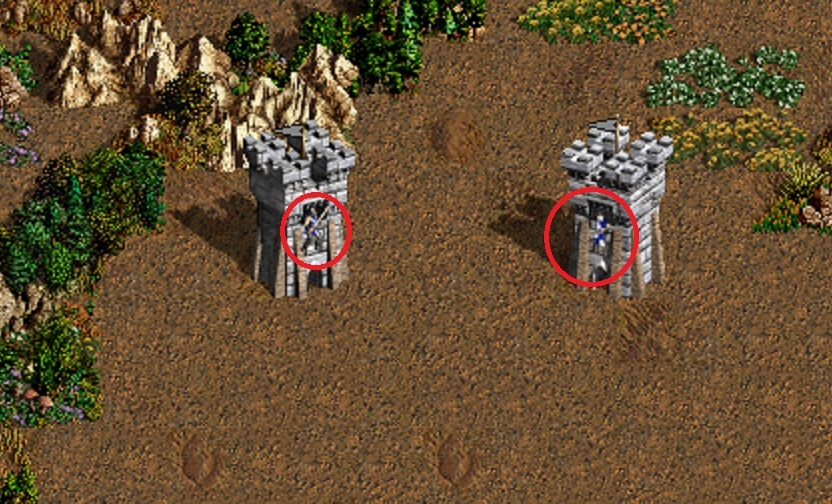 What the sprites of buildings hide: attention to detail - My, HOMM III, Герои меча и магии, Detailing