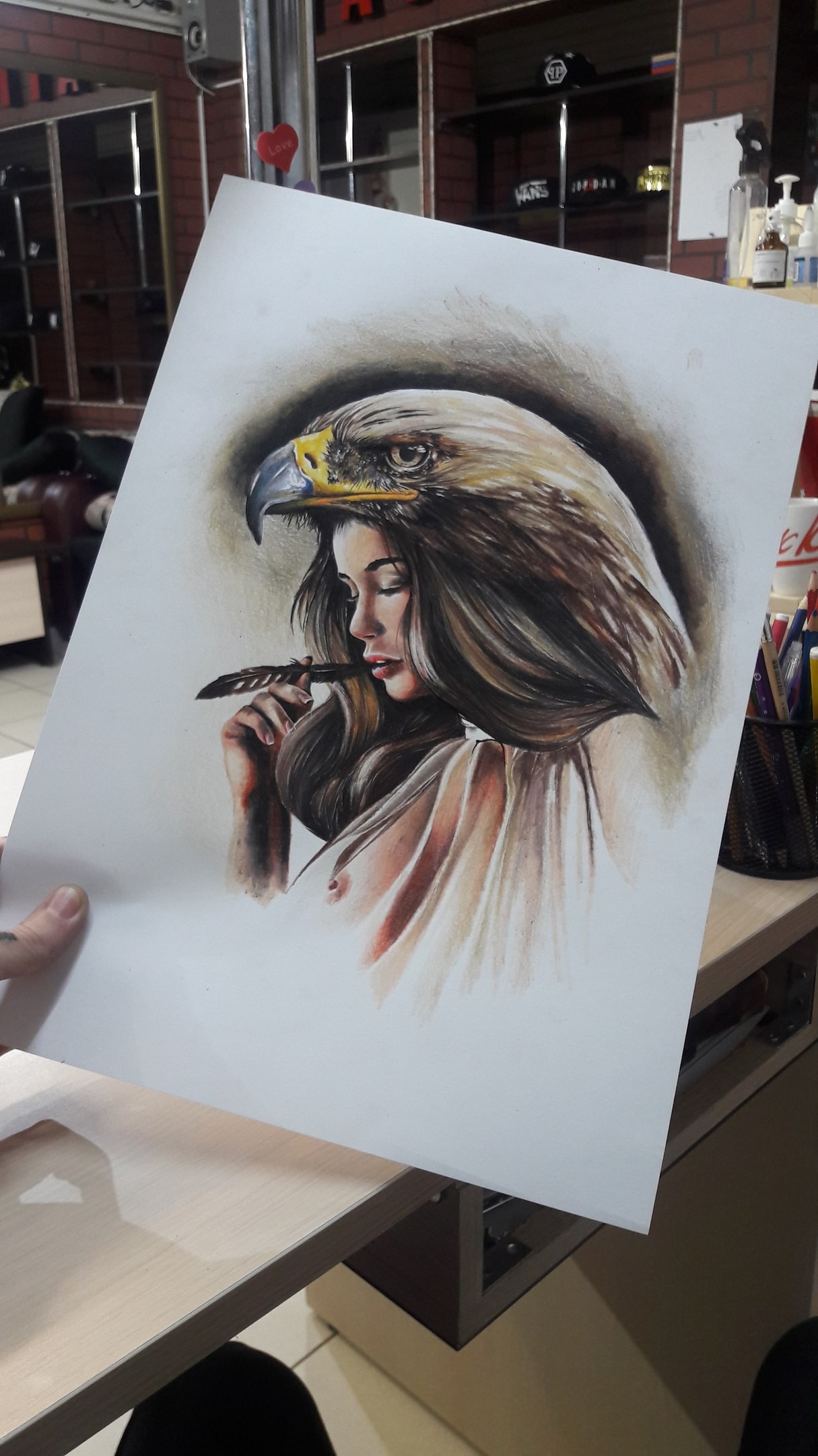 Tattoo from master Oleg Sazonov (continued) - Tattoo, Beautiful, Skillful fingers, Pencil drawing, Painting, Longpost