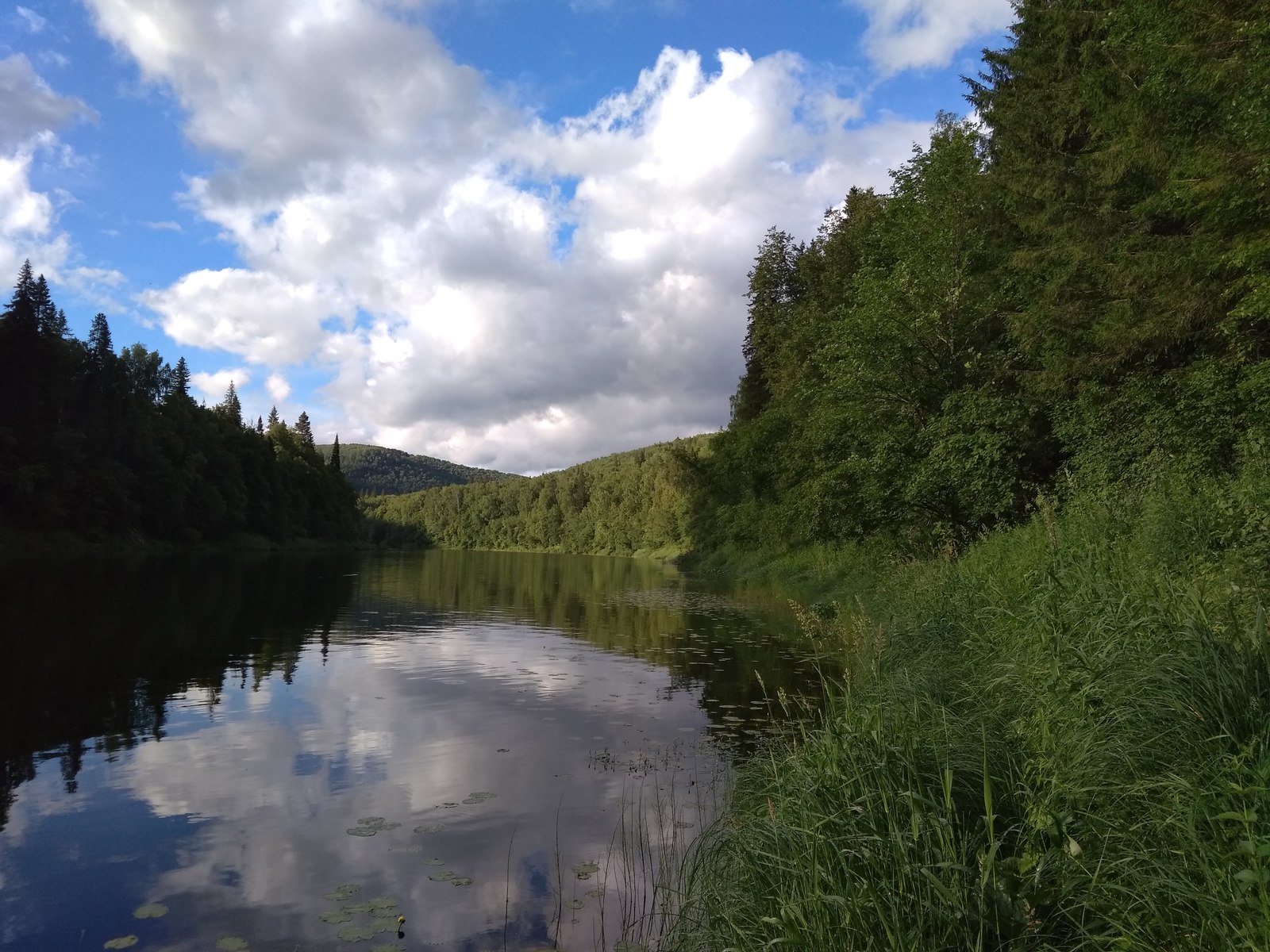 R. Ufa - My, Nature, River, The photo