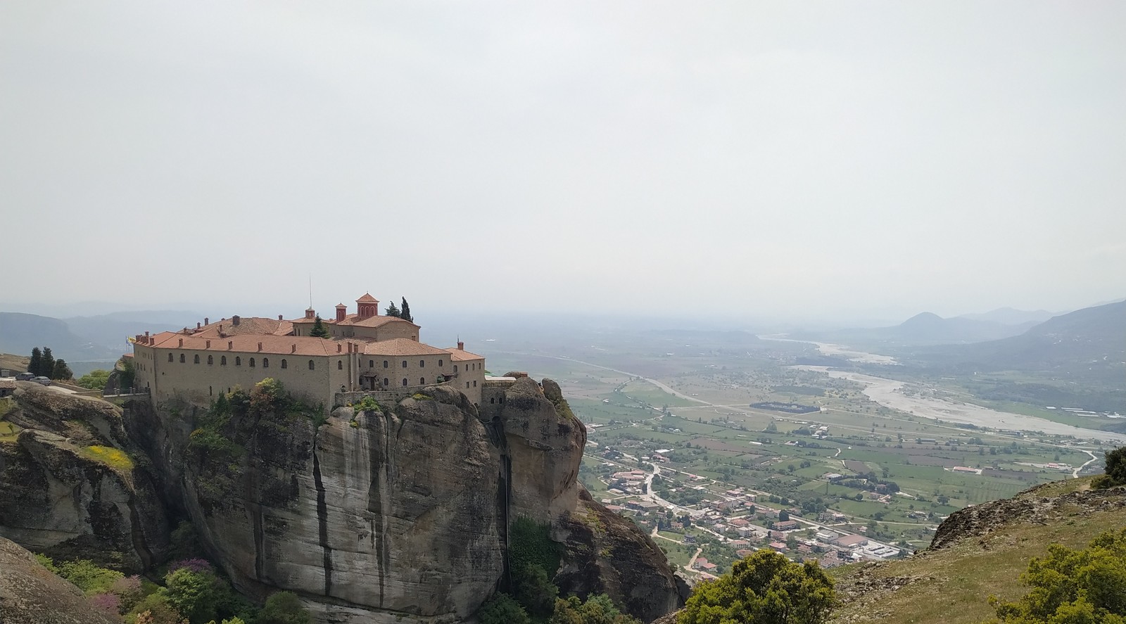 Greece. Meteora monasteries. - My, Greece, , The mountains, Longpost, Meteora Monastery