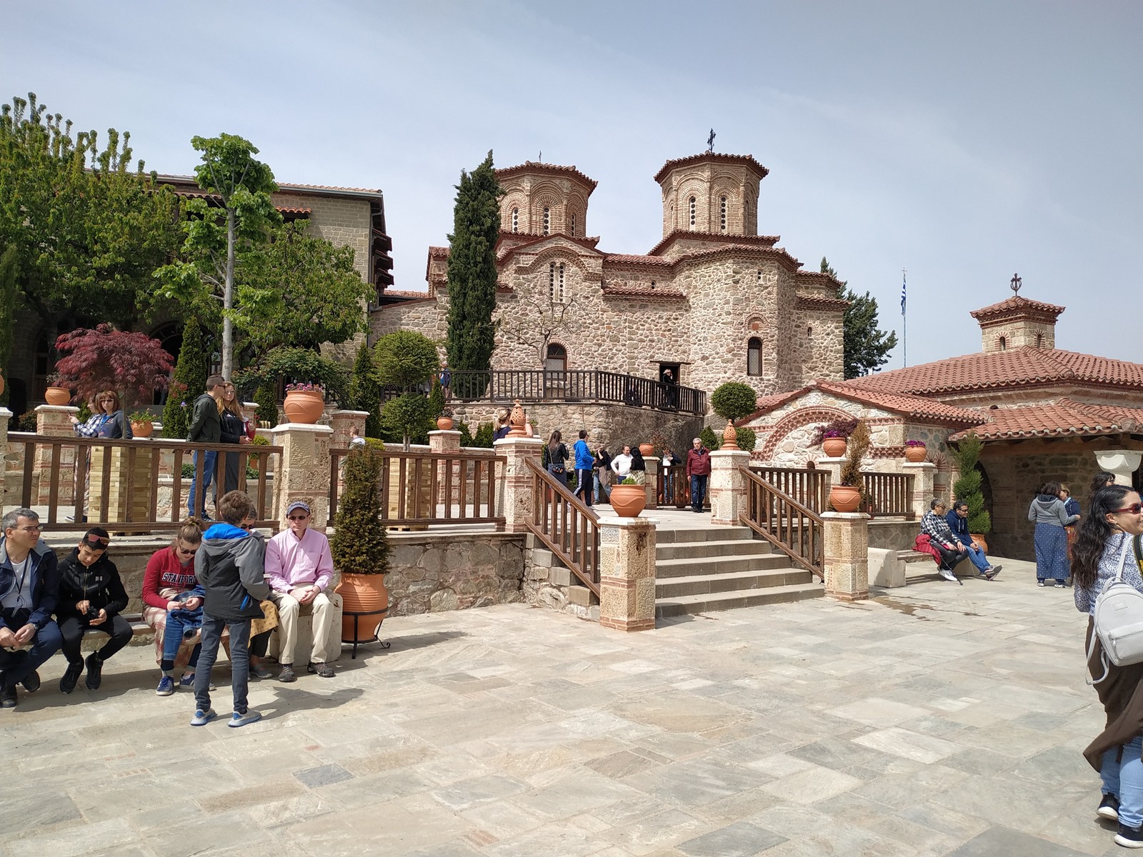 Greece. Meteora monasteries. - My, Greece, , The mountains, Longpost, Meteora Monastery