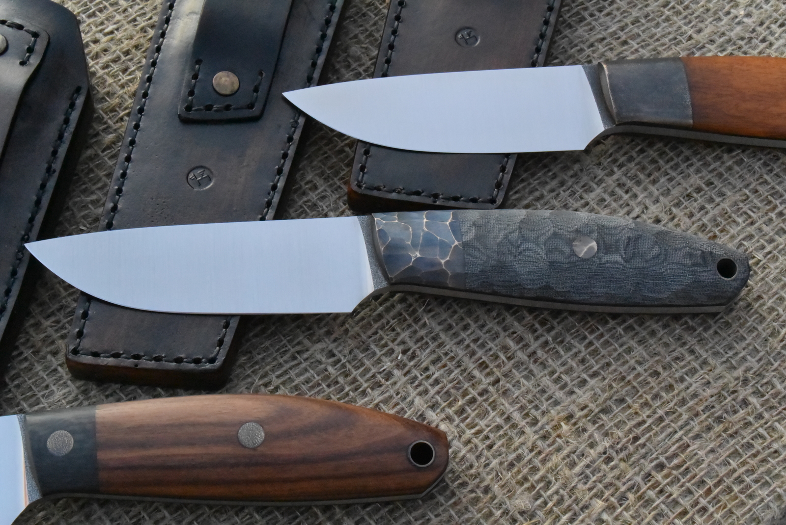 A flock of shorties - My, Knife, Handmade, Longpost