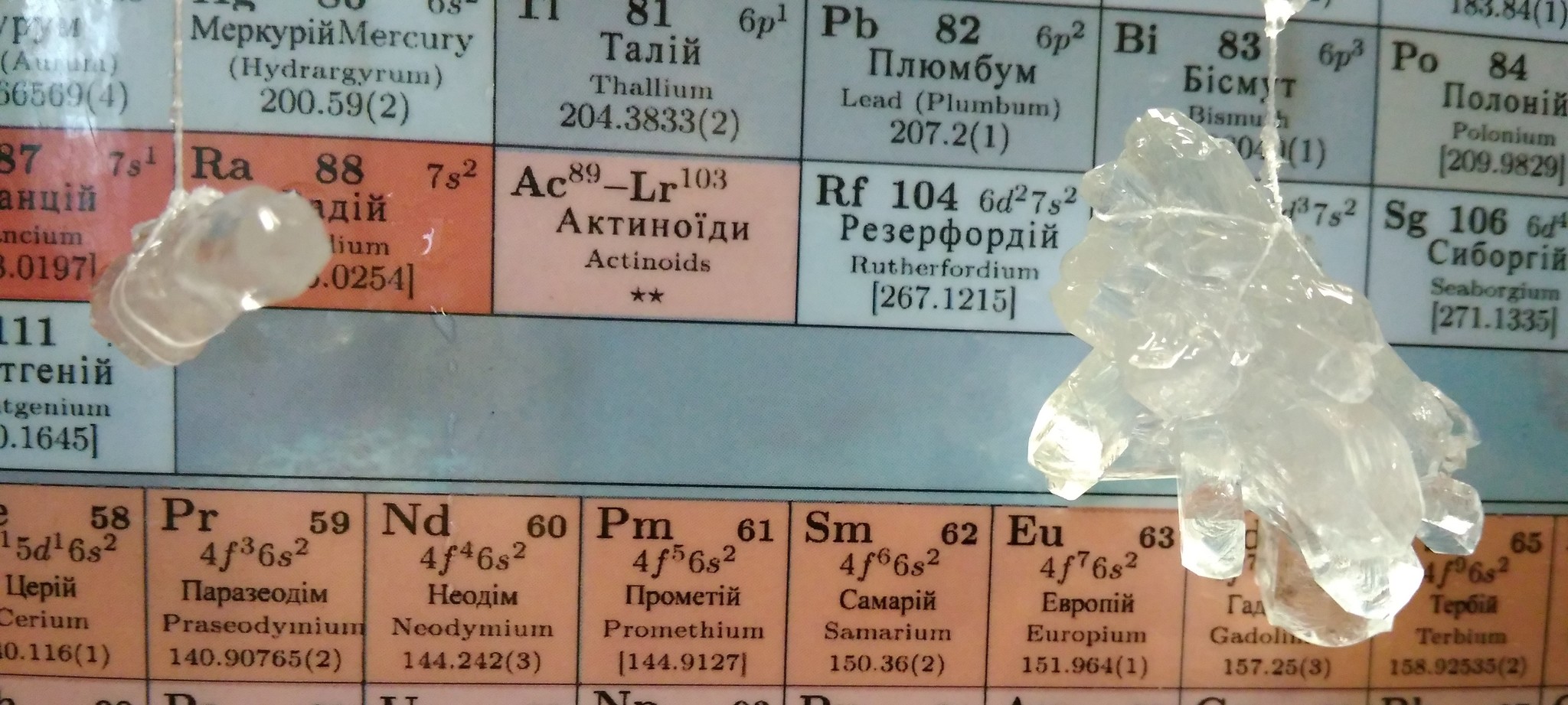 A small selection of crystals from different salts - Crystals, Chemistry, Alum, Longpost