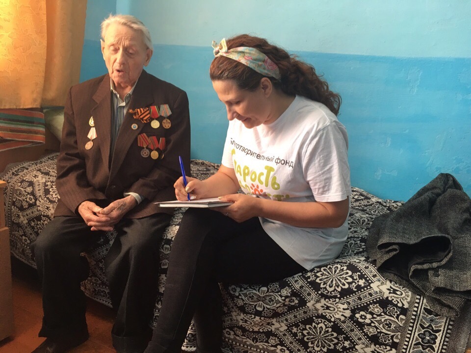 90 year old captain - My, Nursing home, River fleet, Volunteering, Bashkortostan, Longpost