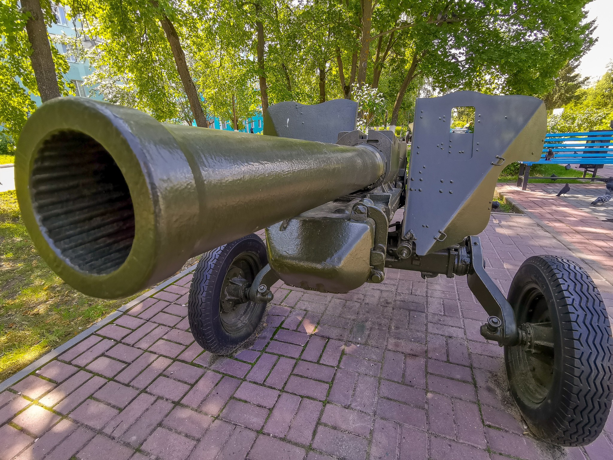 Велопрогулка - Моё, Дзержинск, Мобильная фотография, Памятник, Герои, Длиннопост, Военная техника