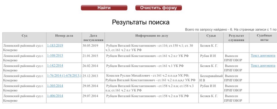 Another example of the work of the judicial system of the Russian Federation - Kemerovo, The crime, Threat, Court, Crime, Longpost