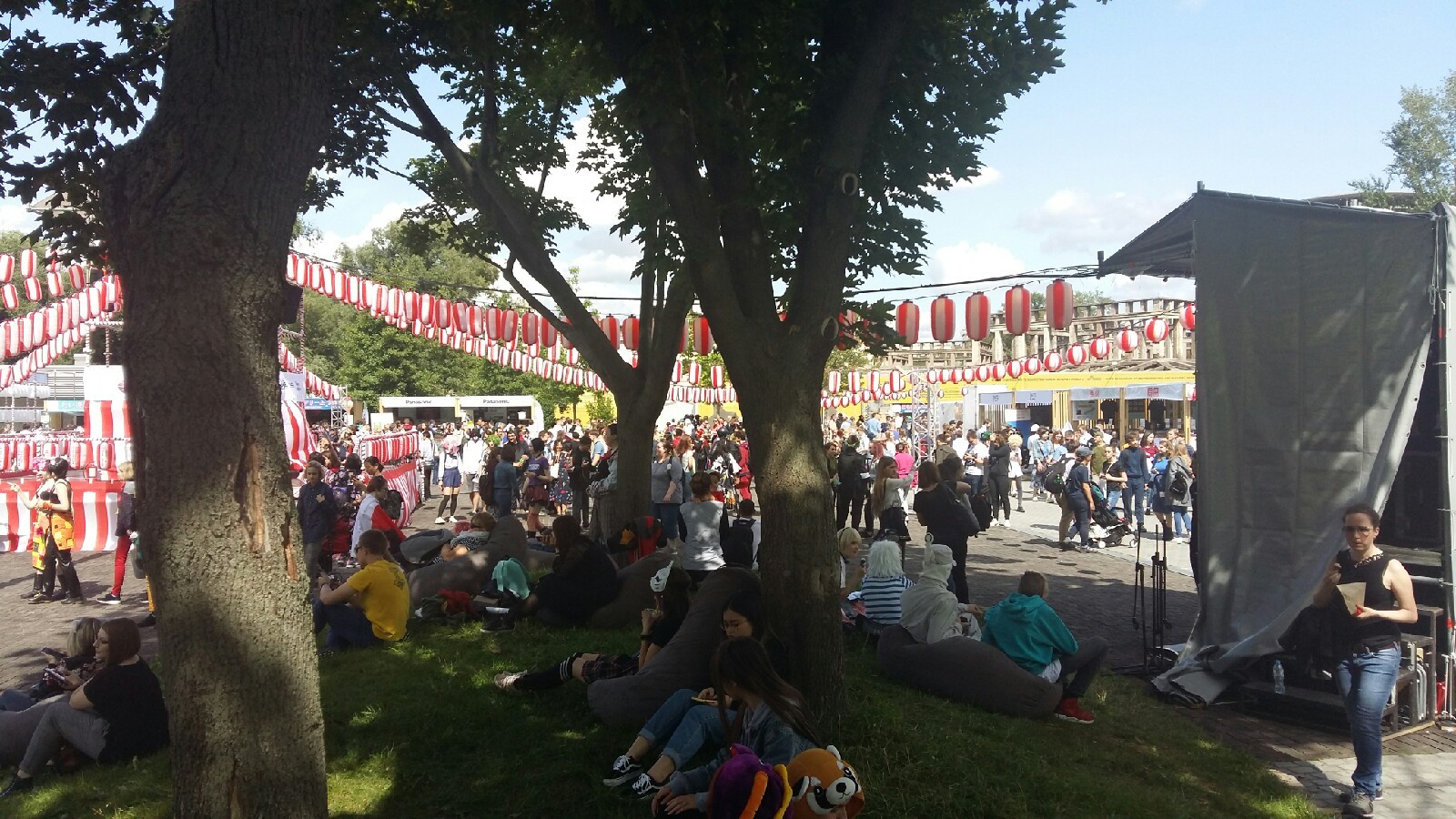 Фестивали в Парке Горького посетили почти 80 тысяч человек