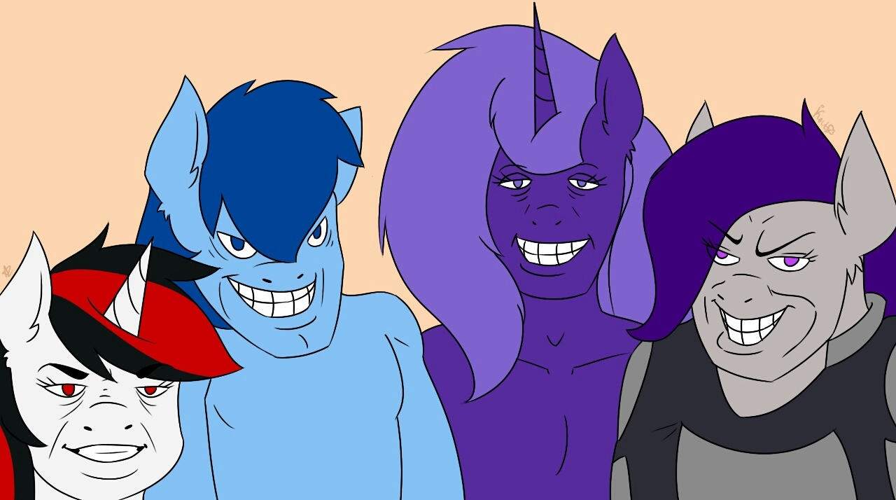 Me and the boys pony version - My little pony, Fallout: Equestria, Alltogether, Original character, Dank memes, Me and the boys
