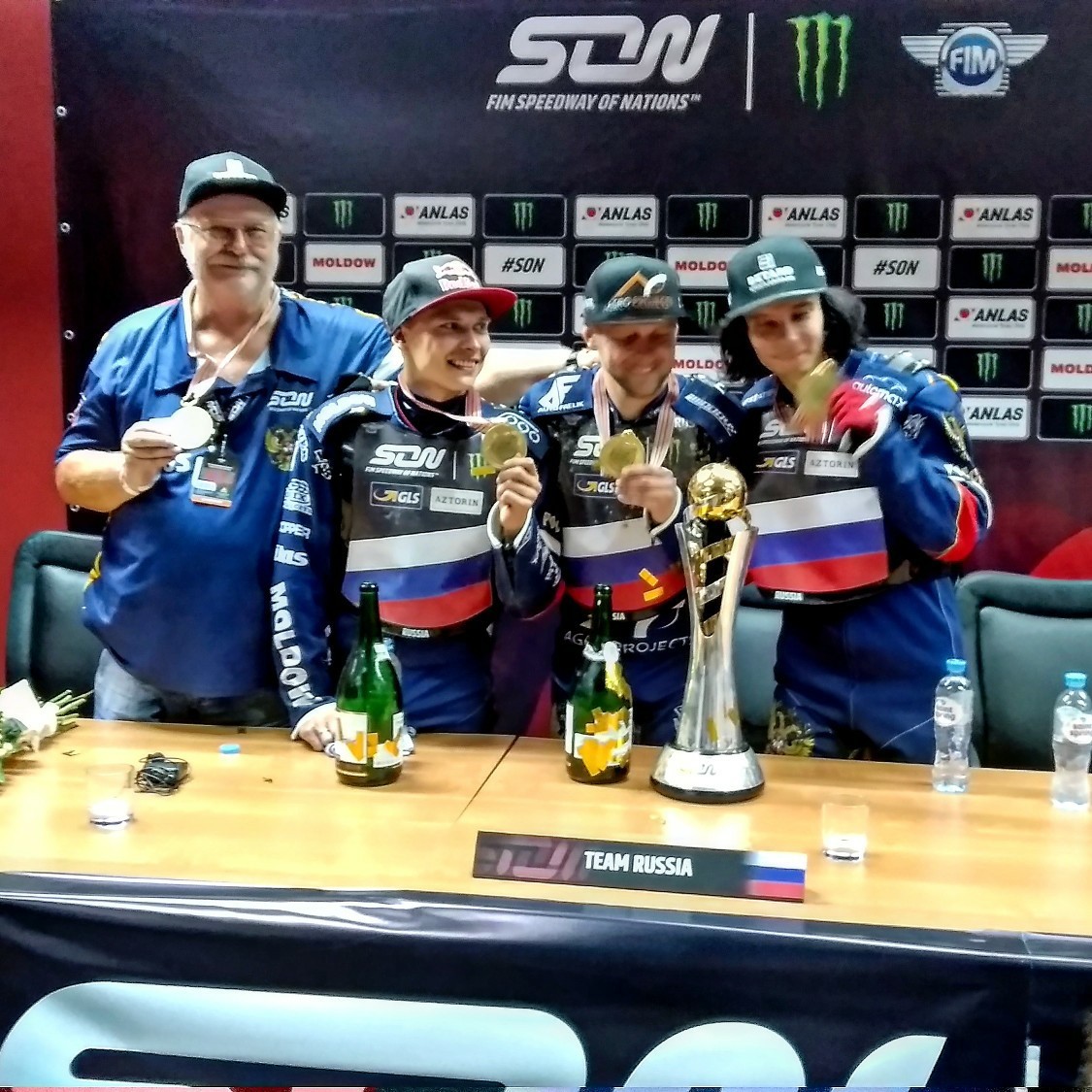 The guys for the second time brought Russia to the world champions in Speedway!!! - Speedway, 