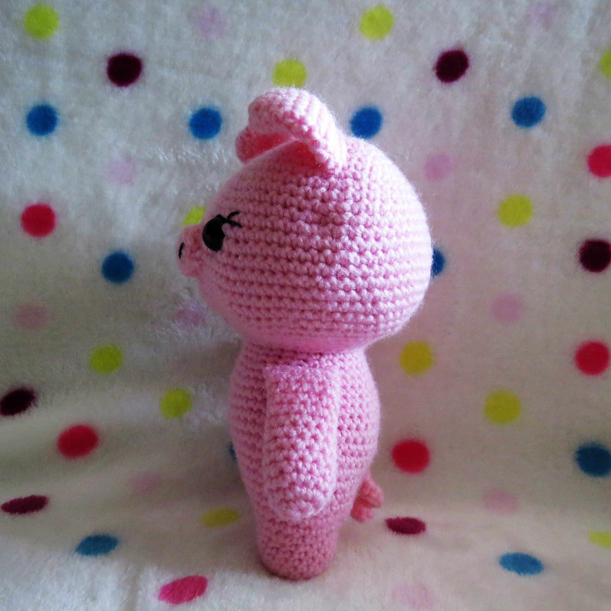 Piggy - My, Longpost, Needlework without process, Needlework, Knitting, Crochet, Toys, Knitted toys, Handmade