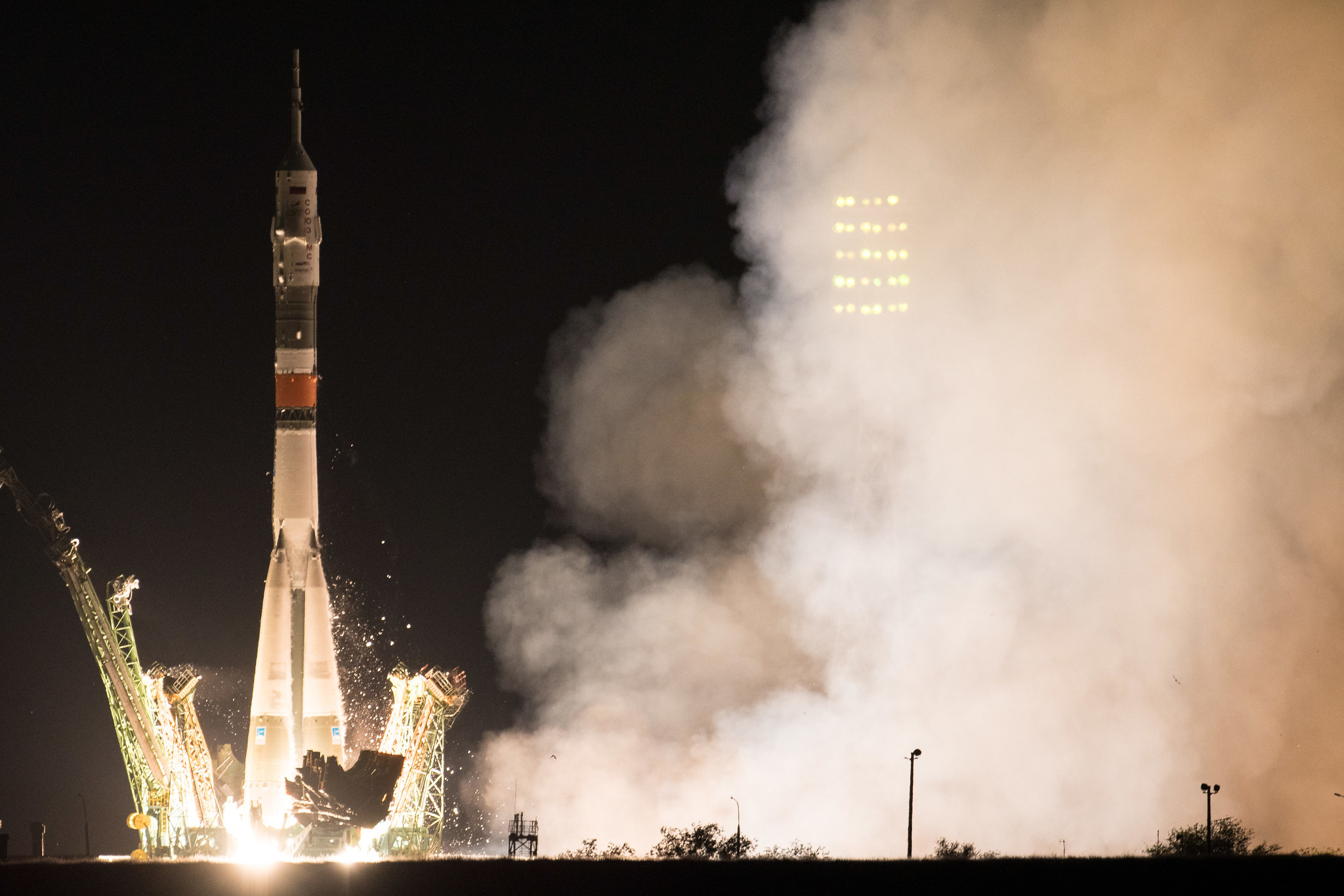 Запуск Союз-ФГ с новым экипажем МКС 20 июля 2019 - Запуск, Ракета, Космос, Союз, Космонавты, МКС, Роскосмос, NASA, Длиннопост