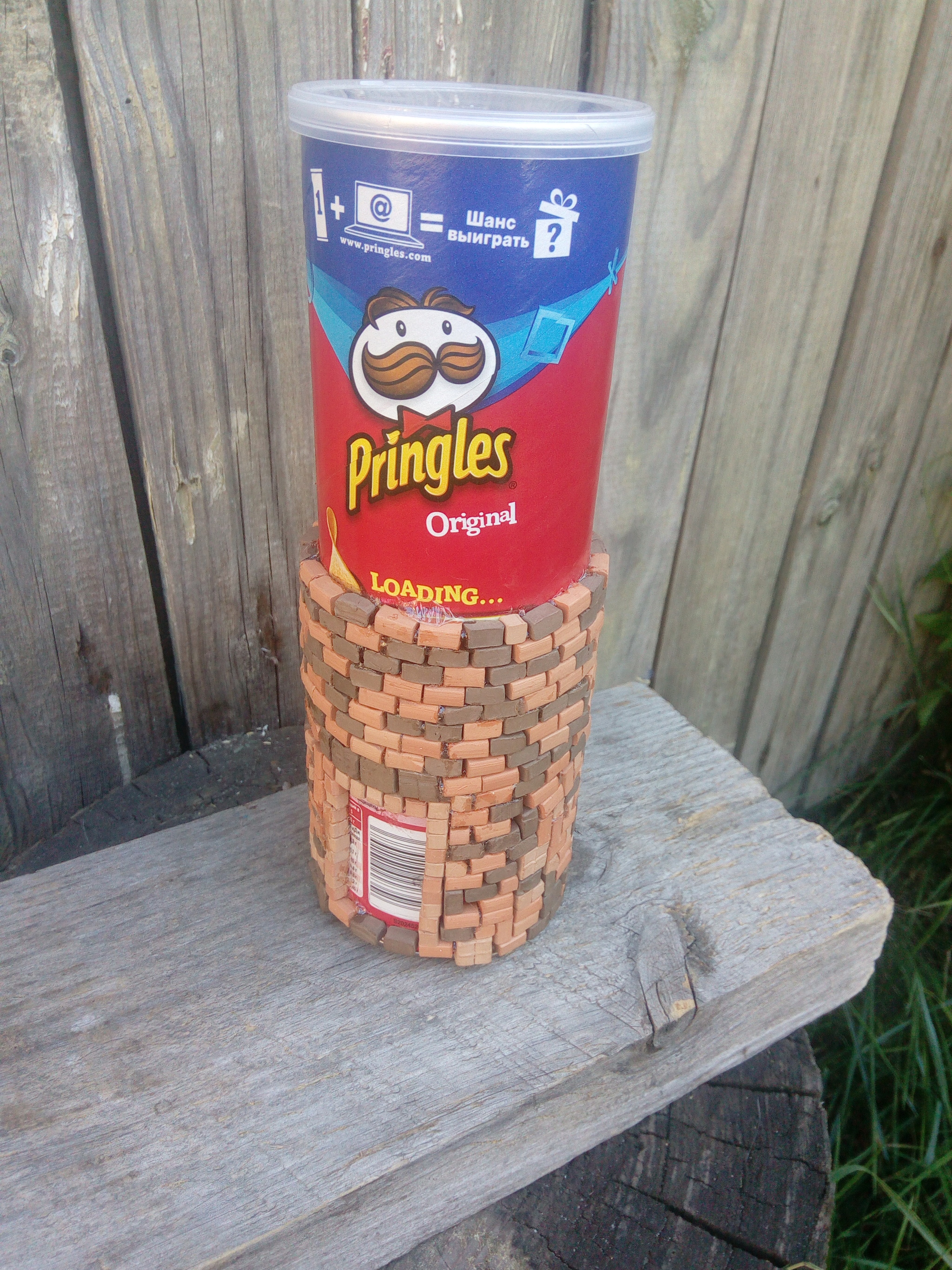 Pringles tower. - My, With your own hands, Warhammer fantasy battles, Longpost, Needlework