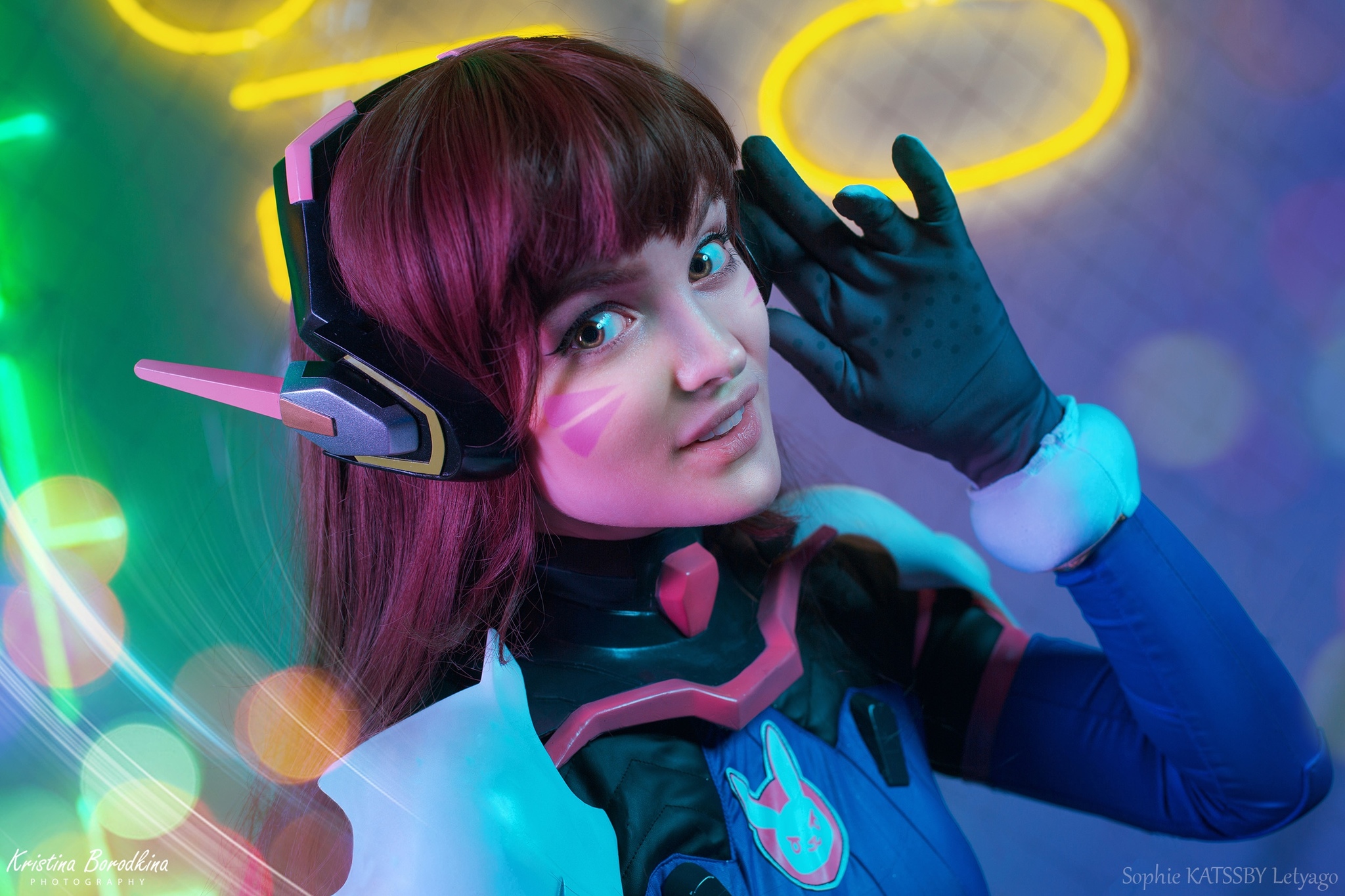 D.Va из Overwatch от Софии Летяго - Overwatch, Dva, Sophie Letyago, Katssby, Косплей, Модели, София Летяго, Длиннопост