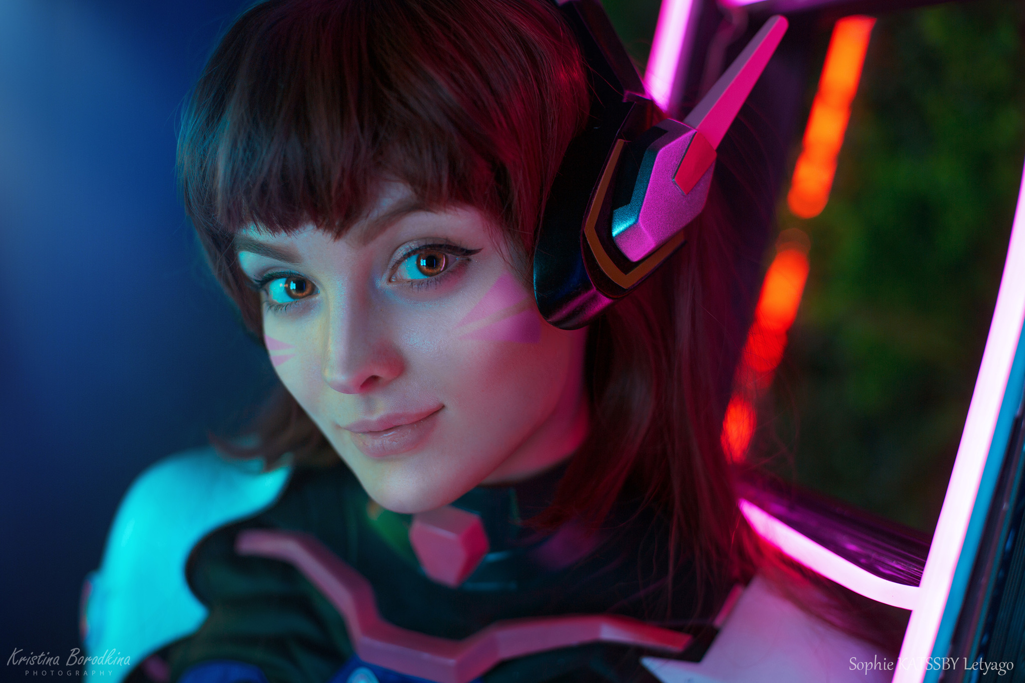 D.Va из Overwatch от Софии Летяго - Overwatch, Dva, Sophie Letyago, Katssby, Косплей, Модели, София Летяго, Длиннопост