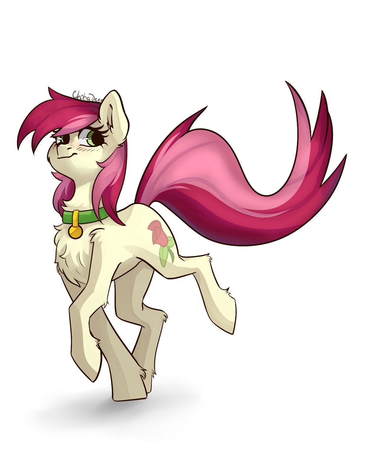 Роуз - My Little Pony, Roseluck, Chibadeer