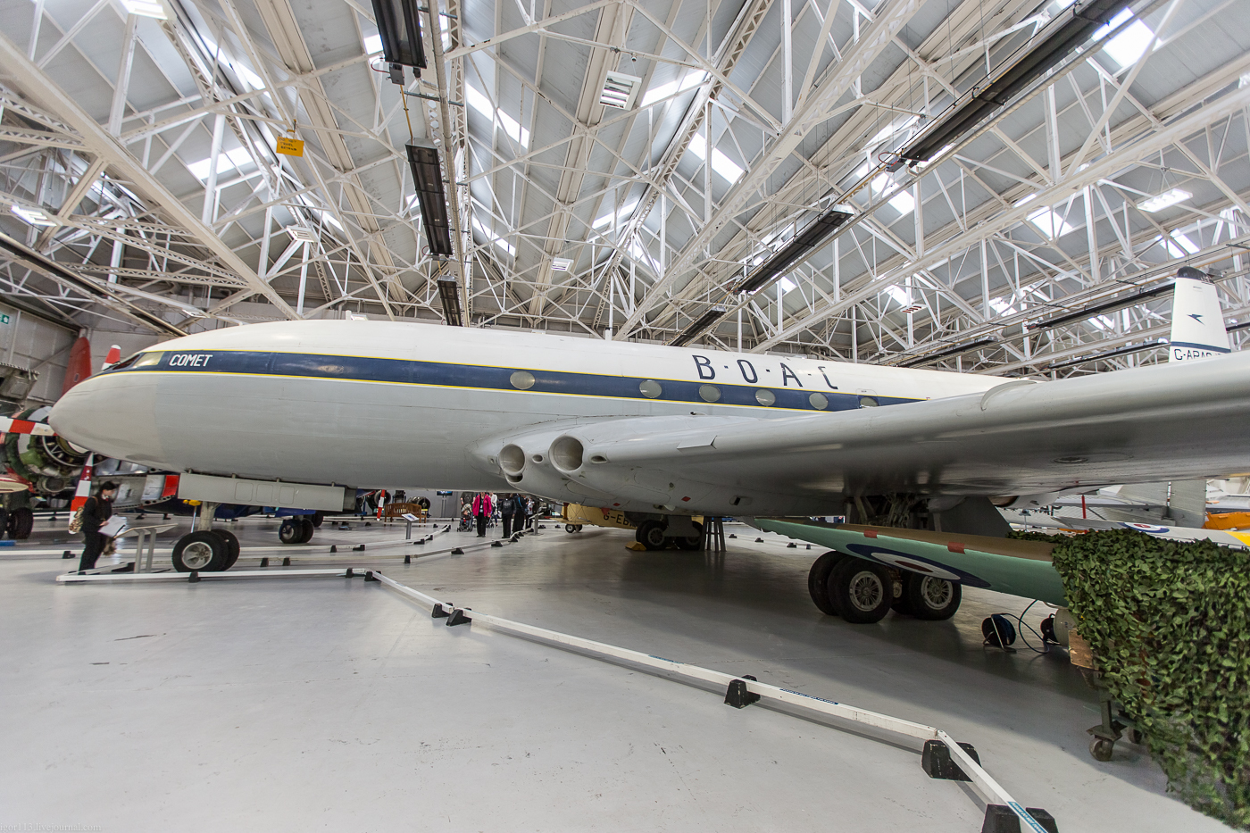 Смертоносная комета.De Havilland DH.106 Comet. - Англия, Авиалайнер, Комета, Длиннопост