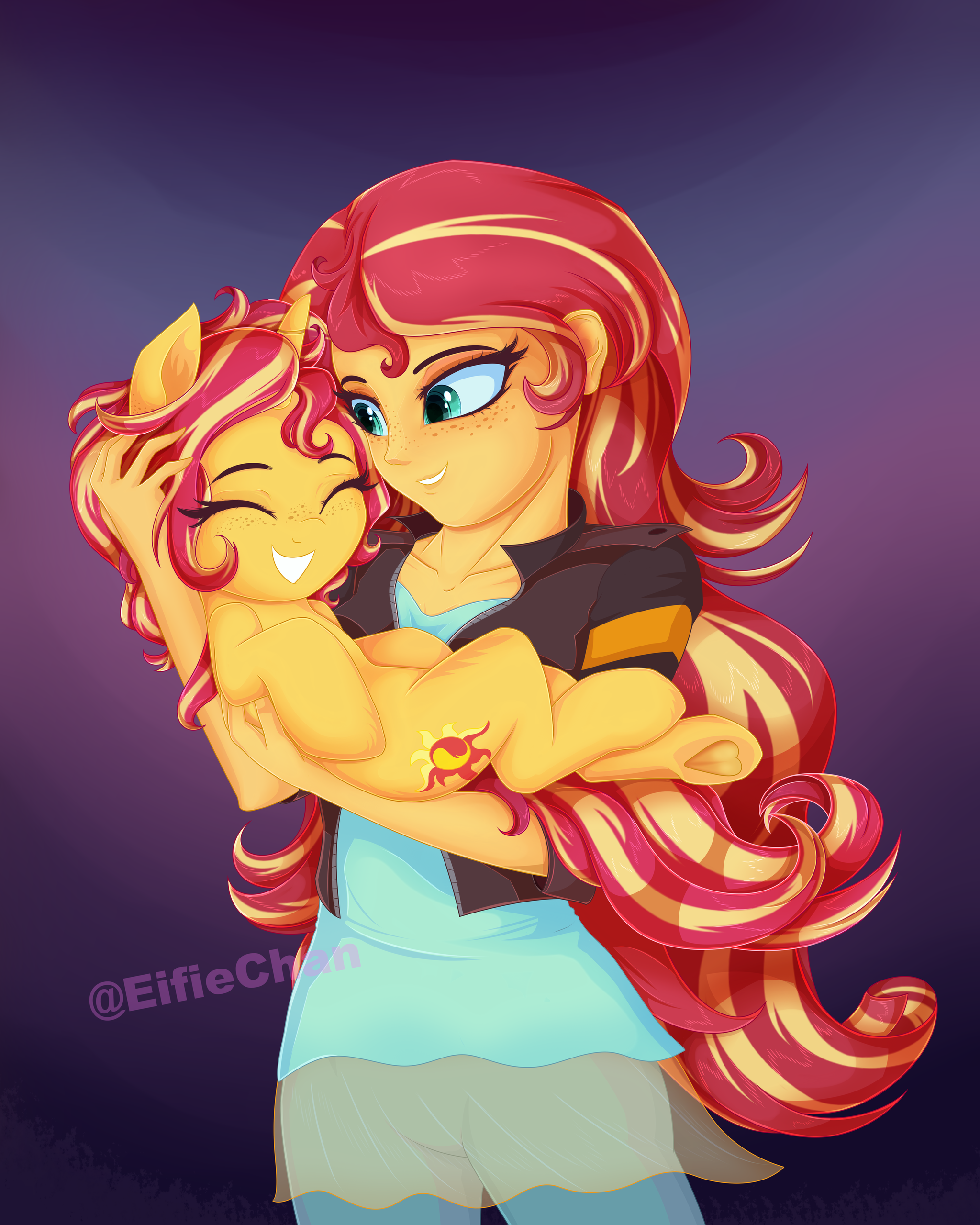 Немного Сансет и  Твайки - My Little Pony, Equestria Girls, Sunset Shimmer, Twilight sparkle, Katakiuchi4u, Длиннопост