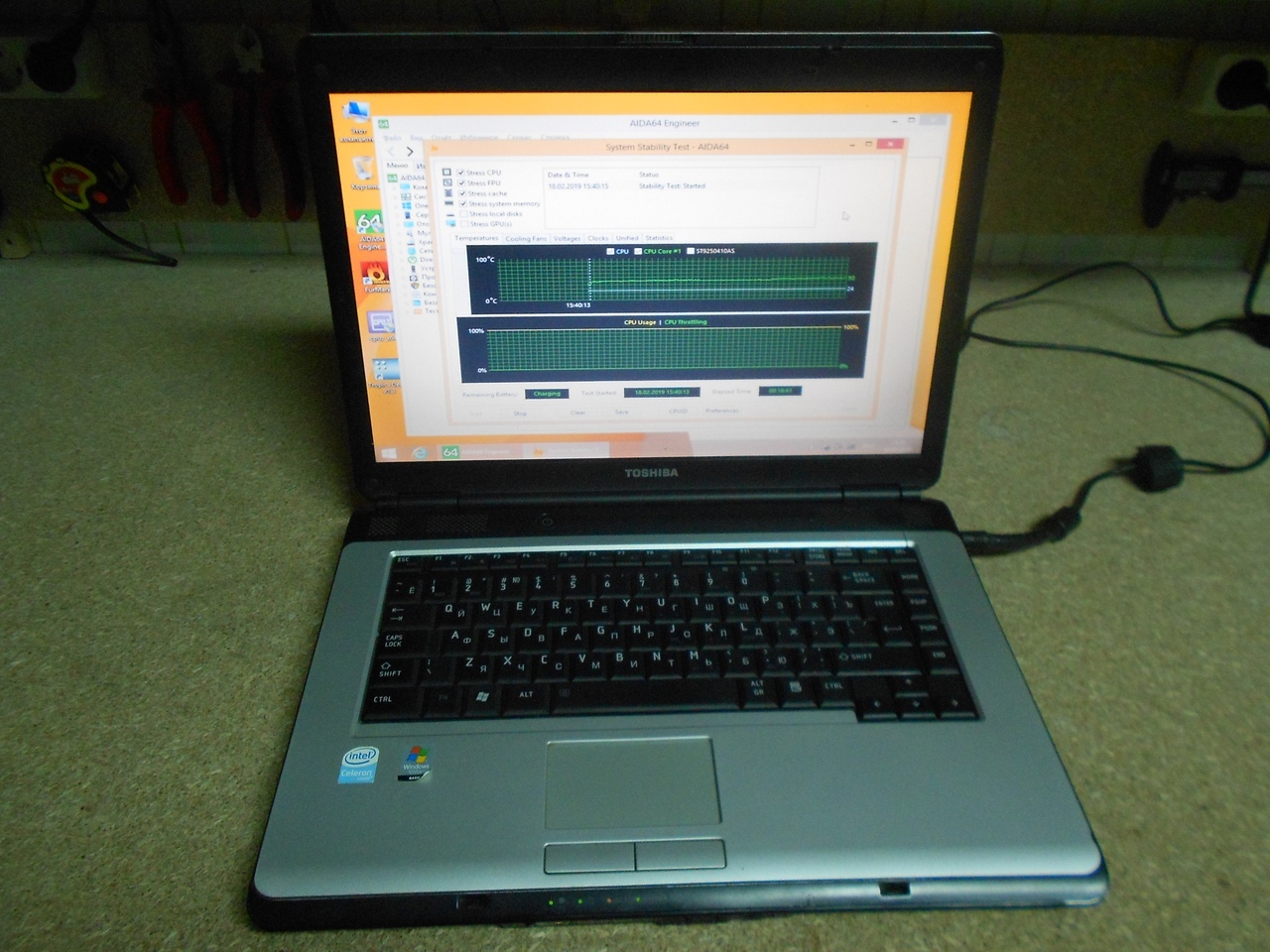 Repair of Toshiba L300 after diagnostics of specialists - My, Repair of equipment, Laptop Repair, Rukozhop, Laziness, Longpost