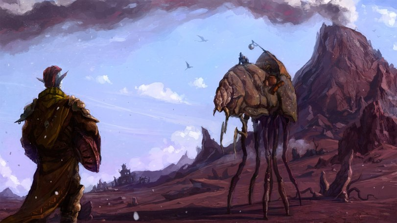 Morrowind - Games, Art, The Elder Scrolls III: Morrowind, Longpost, The elder scrolls, A selection