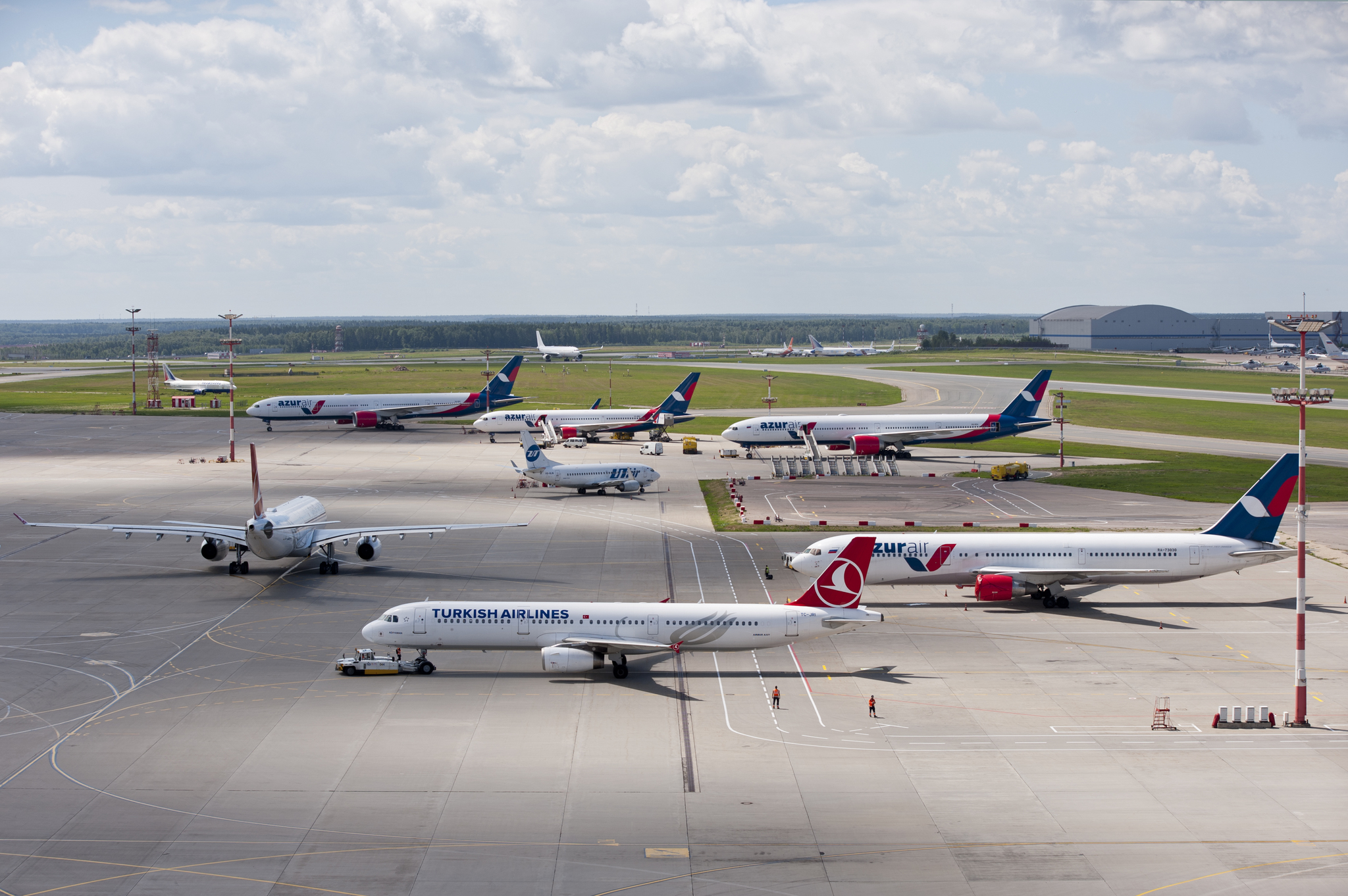 Birthday Vnukovo - My, Airbus, Boeing, Turkish Airlines, Vnukovo, Aviation, civil Aviation, Longpost, Boeing