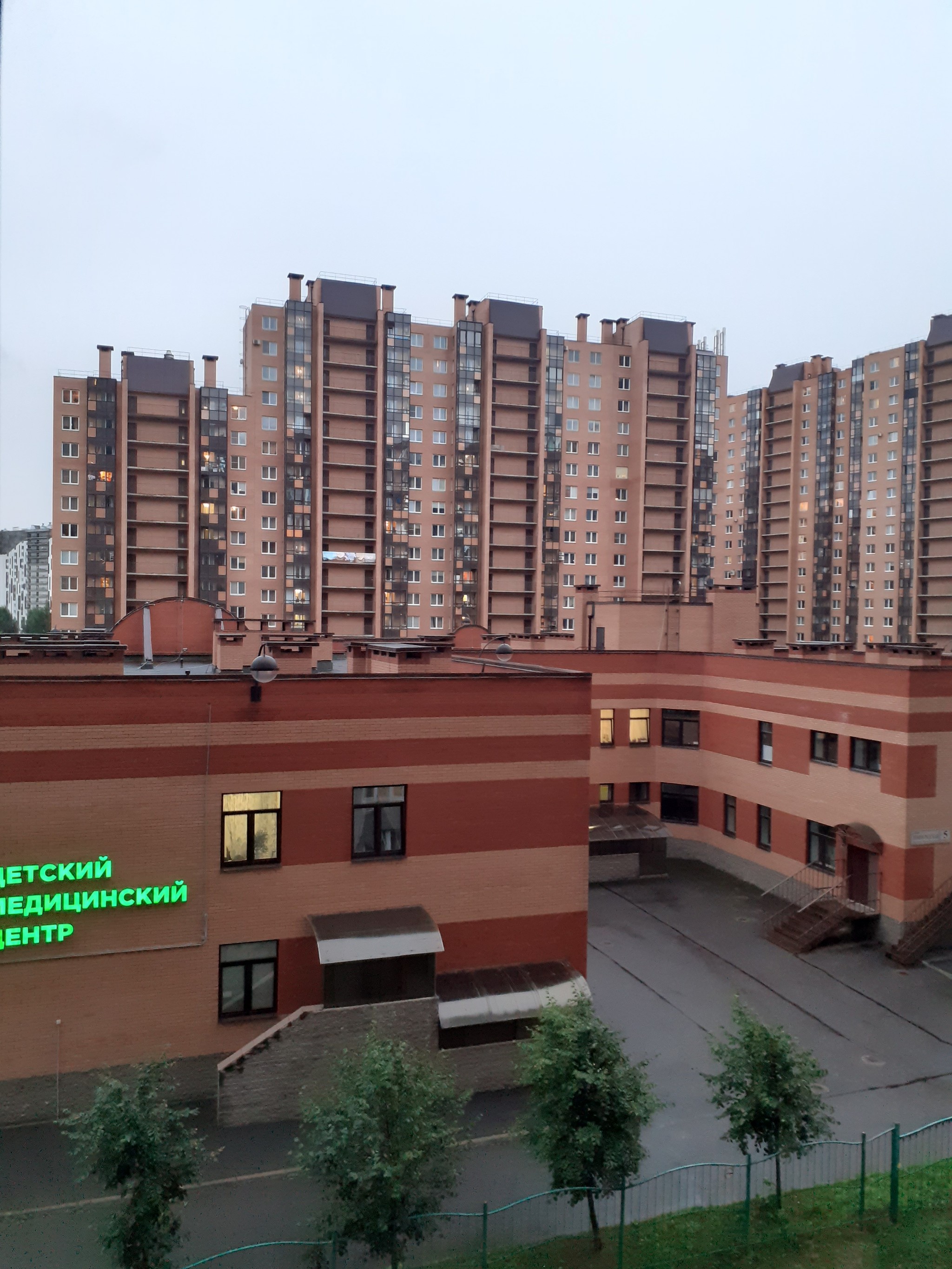 Just a photo from the window)) - My, New building, The photo, Longpost