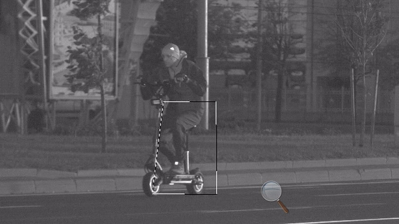 An electric scooter was traveling 75 km/h in Minsk, it was recorded by a photo fixation camera - Minsk, Traffic rules, Electric scooter, Over speed, Idiocy, Republic of Belarus