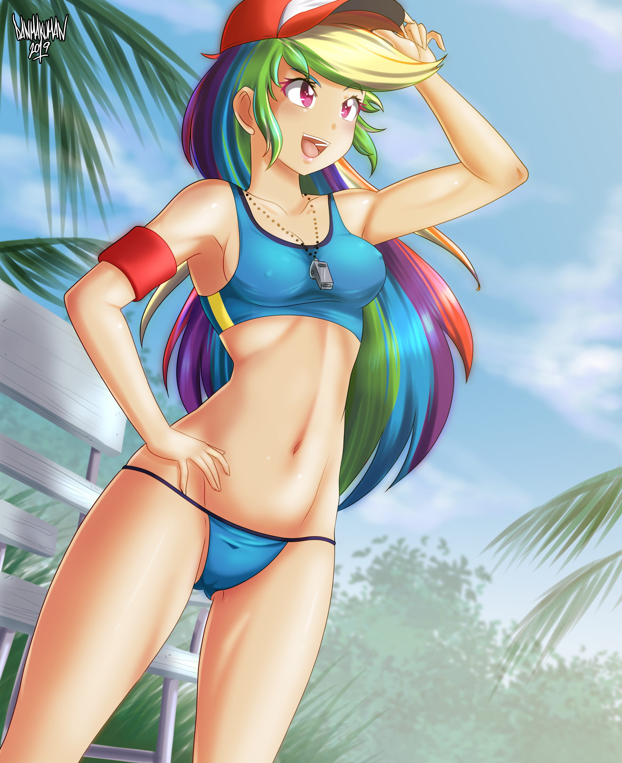 Rescuer - NSFW, My little pony, Humanization, Rainbow dash, Danmakuman, MLP Edge