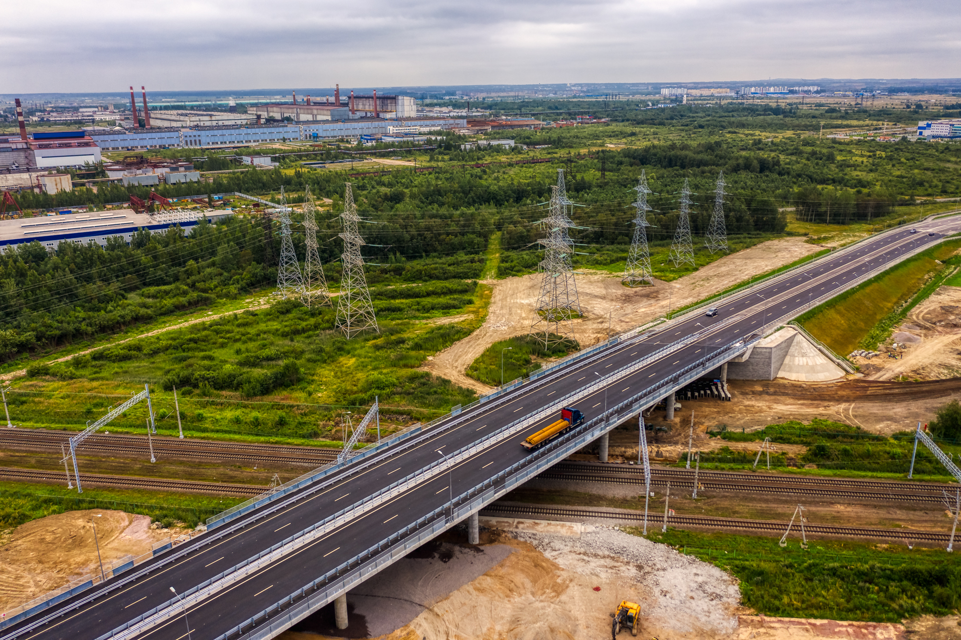 Opened Ust-Izhora Highway - My, Highway, Saint Petersburg, Road, Video, Longpost, Ust-Izhora