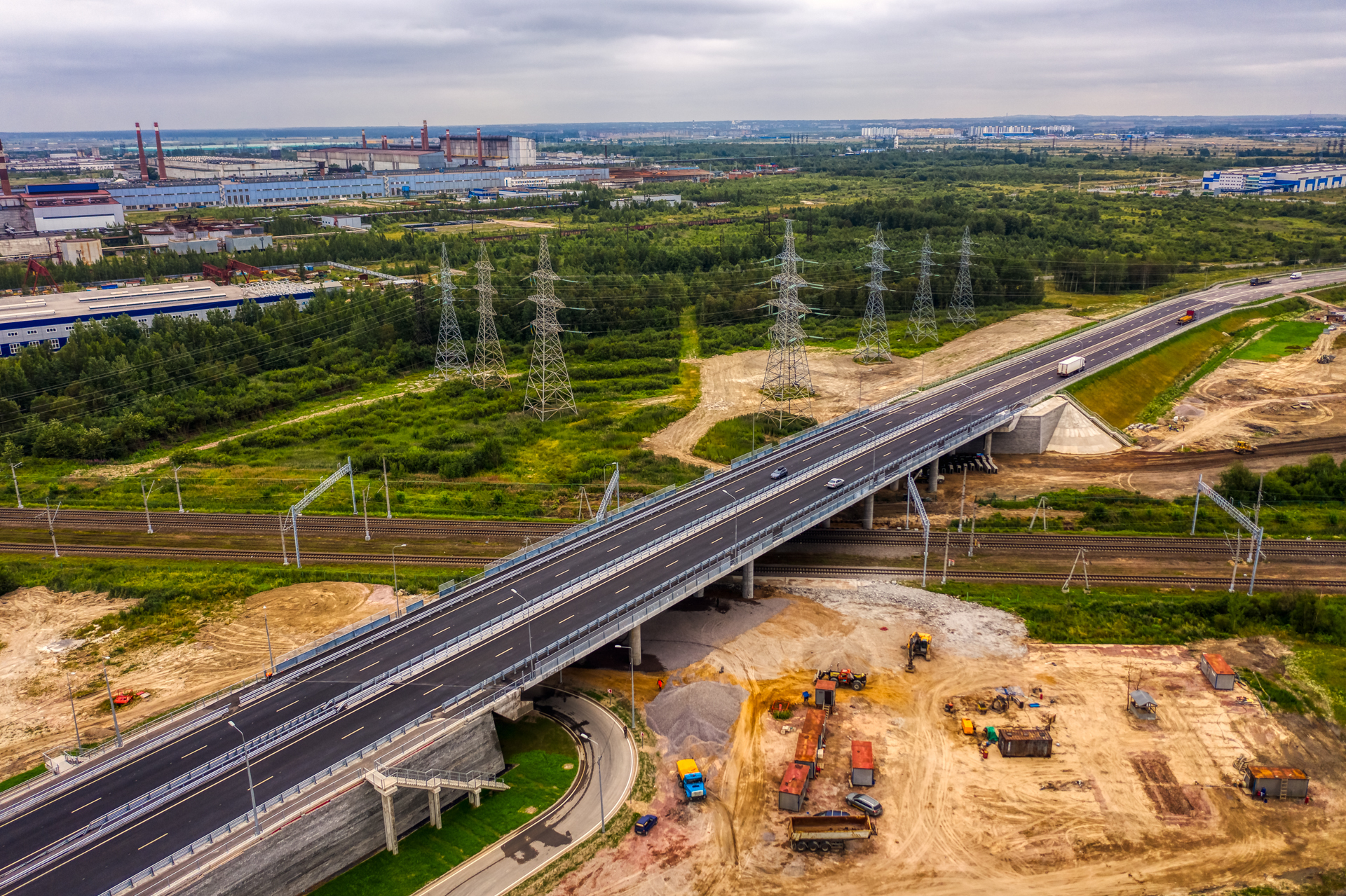 Opened Ust-Izhora Highway - My, Highway, Saint Petersburg, Road, Video, Longpost, Ust-Izhora