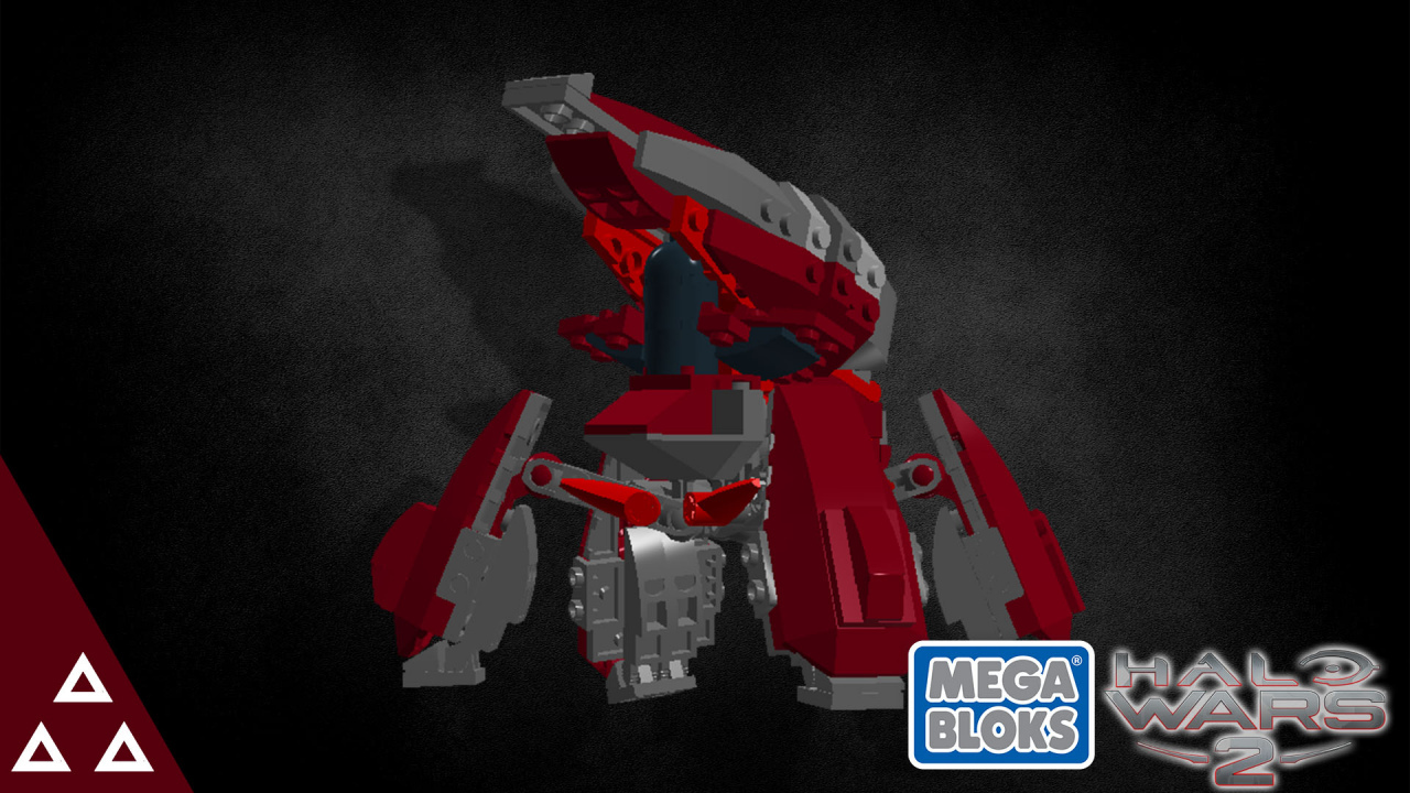 Lego (MegaBloks) Halo wars 2  Banished Locust (Саранча) - Моё, LEGO, Halo, Halo Wars 2, Megabloks, Игры, Робот, Видеоигра, Конструктор, Длиннопост