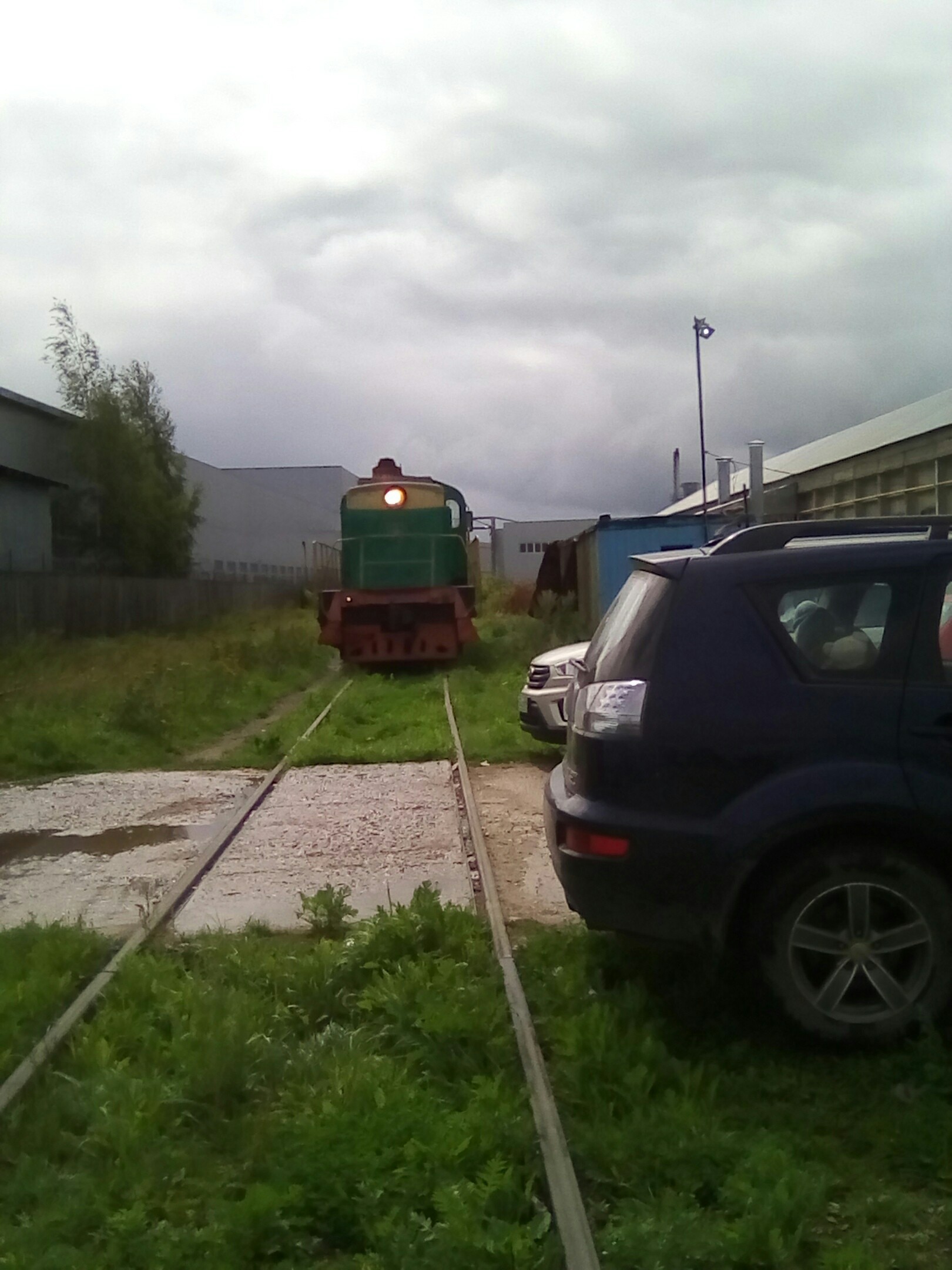 Competition for the best signature) - The driver, Railway