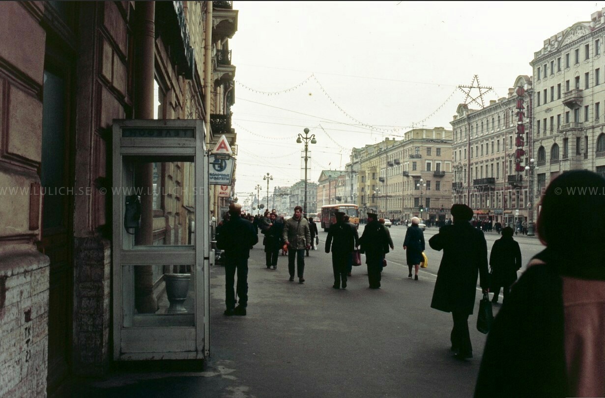 Leningrad 1986 - the USSR, Leningrad, 80-е, Longpost