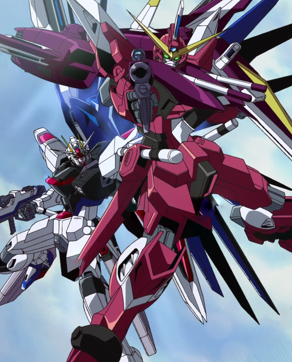 Assembly of MG Justice Gundam 1/100 Bandai. - My, Stand modeling, , Process, Assembly, Painting, Models, Longpost