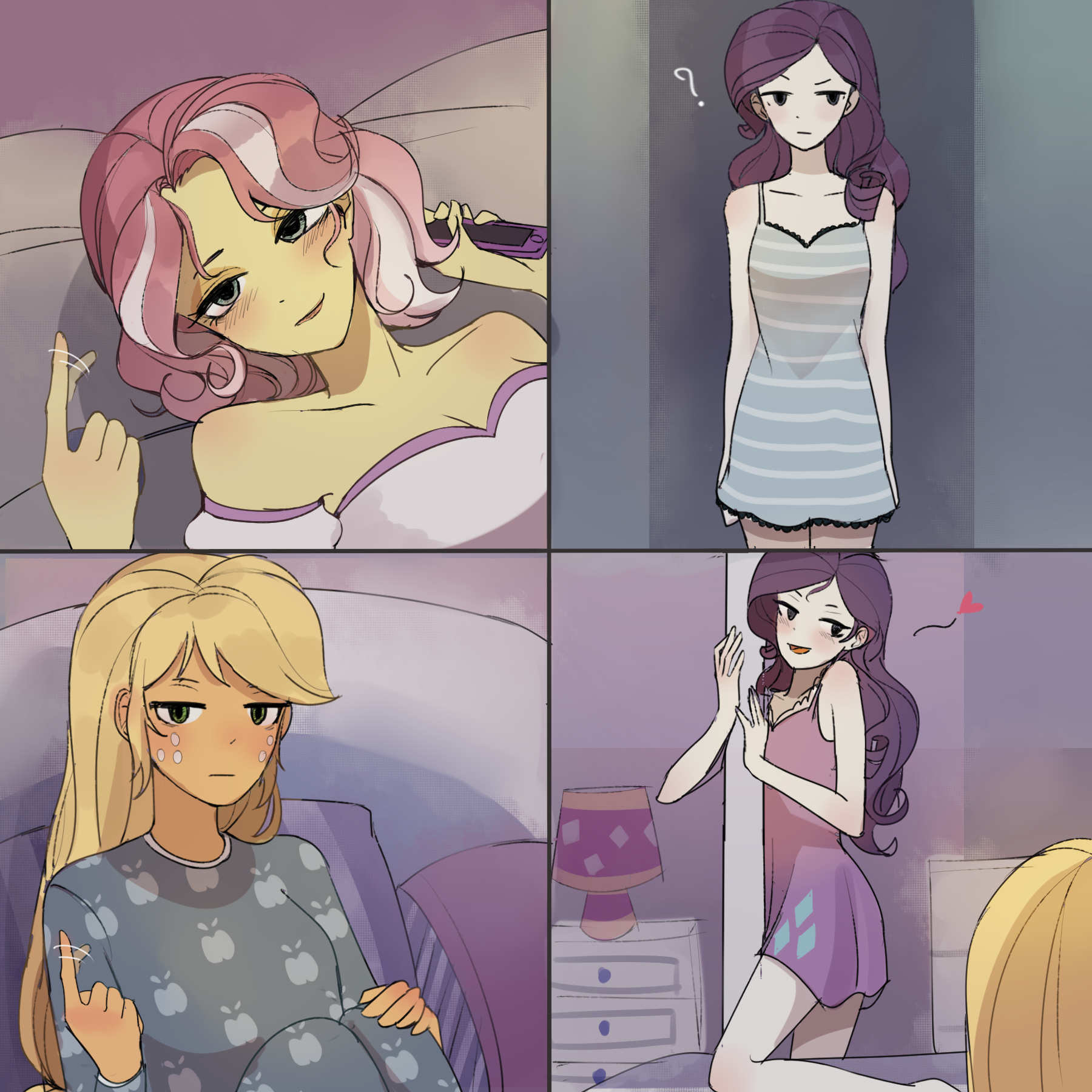 Rarijack - My Little Pony, Equestria Girls, Applejack, Rarity, Vignette Valencia, MLP Lesbian, Шиппинг, Looknamtcn