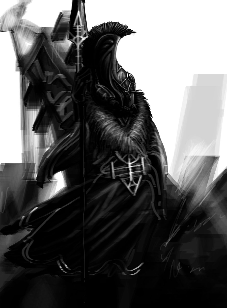 Farseer - Farseer, Eldar, Warhammer 40k, Art, Longpost